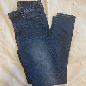 Abercrombie high rise super skinny jeans